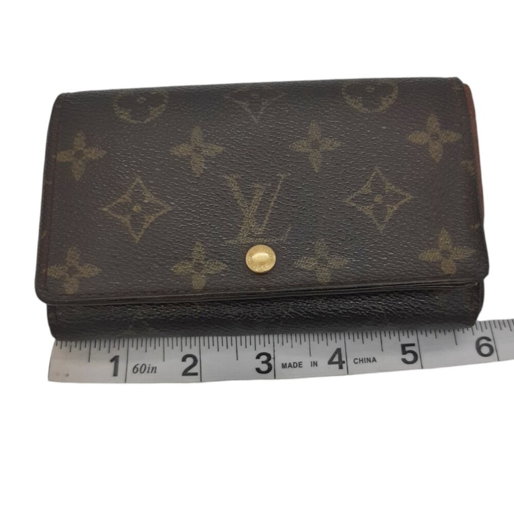 LOUIS VUITTON Monogram Porte Monnaie Billets Tresor Wallet - Picture 14 of 16